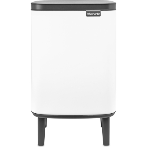 Brabantia Bo Hi Prullenbak - 7 liter - White