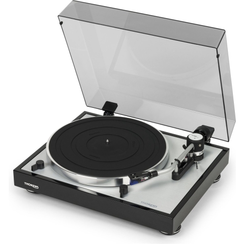 Thorens TD 403 DD platenspeler zwart