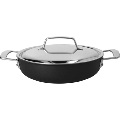 Demeyere - Alu Pro 5 Ceraforce Lage kookpan met deksel 28 cm