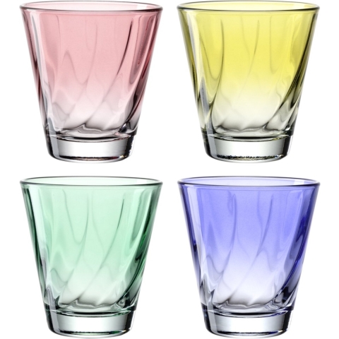 Leonardo - Drinkglas 215ml Twist - 4 stuks