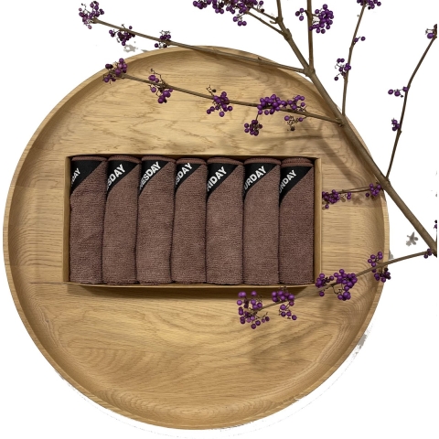 Klud - Microvezel Vaatdoekjes 7 stuks - Mauve