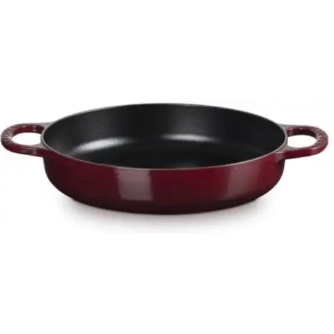 LE CREUSET - Gietijzer - Hapjespan 2 grepen 28cm Rhone