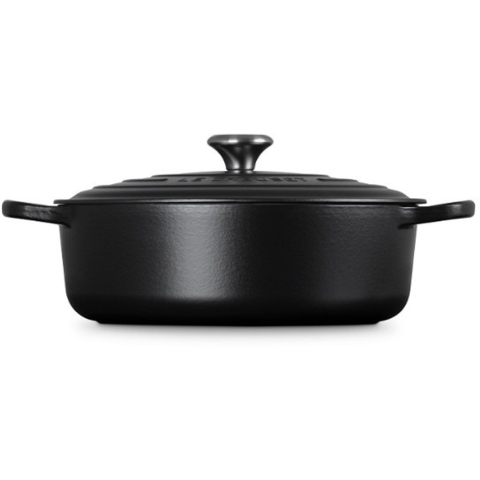 LE CREUSET - Signature - Risottopan 30cm 6,20l Mat Zwart