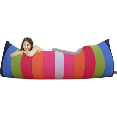 Terapy Baloo zitzak - Happy Colours ( Regenboog ) | 180cm x 80cm x 50cm