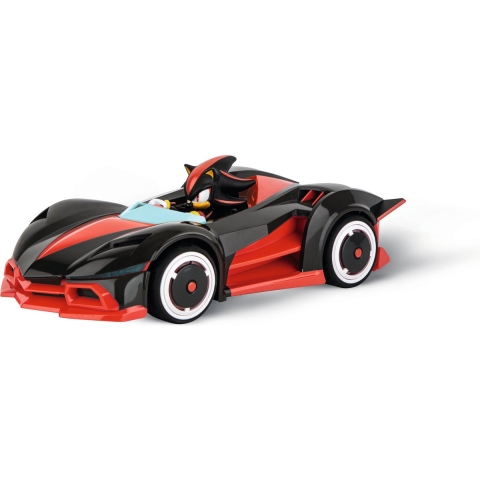 Carrera RC Sonic Team Dark Raceauto Zwart/Rood