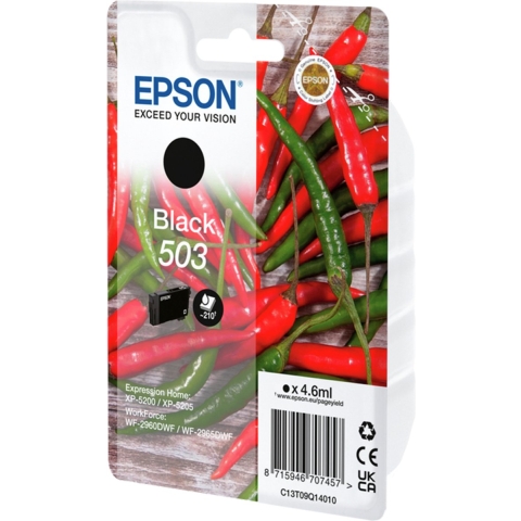 Epson T09q1 Origineel Zwart 503 4.6ml
