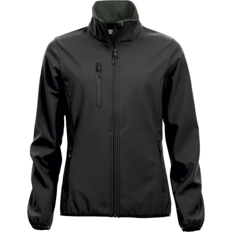 Clique 020915 Basic Softshell Jacket Ladies - Zwart - XL