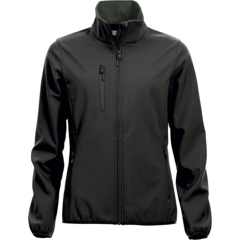 Clique 020915 Basic Softshell Jacket Ladies - Zwart - XXL