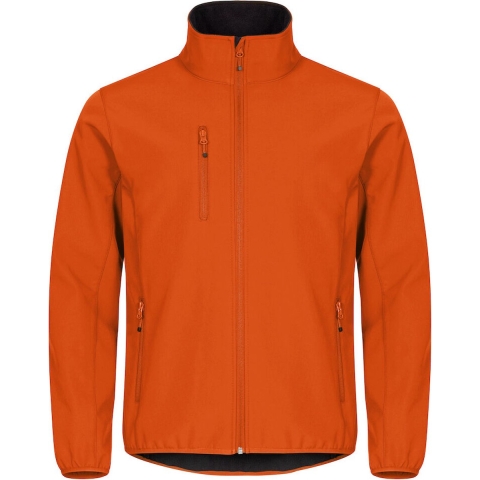 Clique 020910 Basic Softshell Jacket - Dieporanje - 3XL