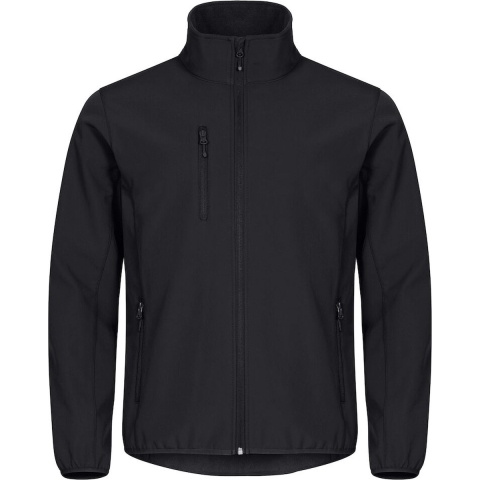 Clique 020910 Basic Softshell Jacket - Zwart - XL