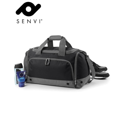 Atlantis BG544 Athleisure Holdall - Black - 54 x 29 x 26 cm