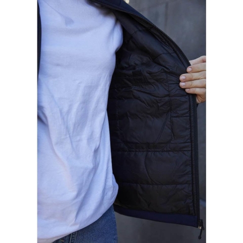 Clique 020952 Padded Hoody Softshell - Zwart - S