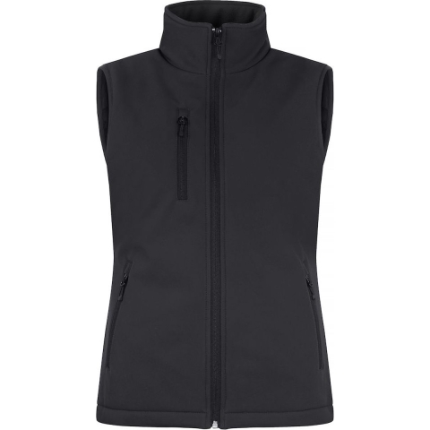 Clique 020959 Padded Softshell Vest Lady - Zwart - XXL