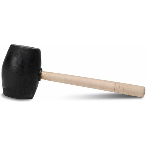 Rubi Rubber Hamer | Zwart | 750 gr - 65908