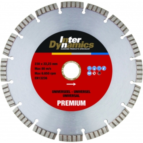 Inter Dynamics Beton Premium actieset | 125 x 22,23mm - 130125