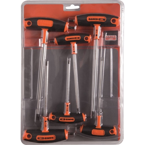 Bahco schroevendraaier 6-kant t-greep set | 903T-2