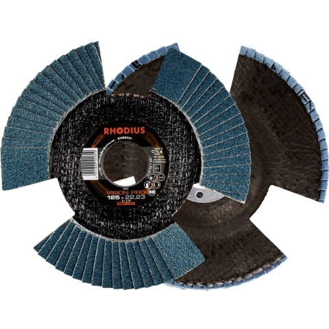 Rhodius 211304 VISION PRO PACK Lamellenschijf Diameter 125 mm Boordiameter 22.23 mm 5 stuk(s)
