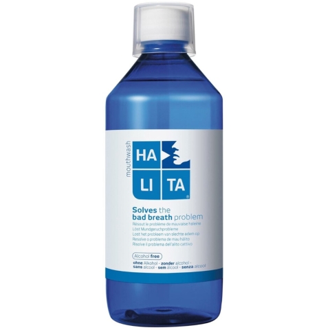 3x Halita Mondwater Frisse Adem 500 ml