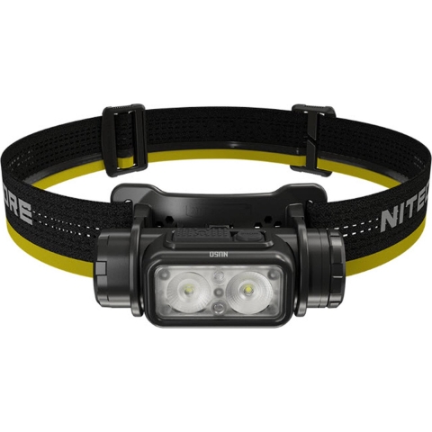 NiteCore NU50 Hoofdlamp LED werkt op een accu 1400 lm