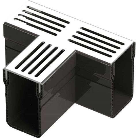 Garden Drain T-stuk 18,2 x 6,5 x 10,4 cm - Gardenlux