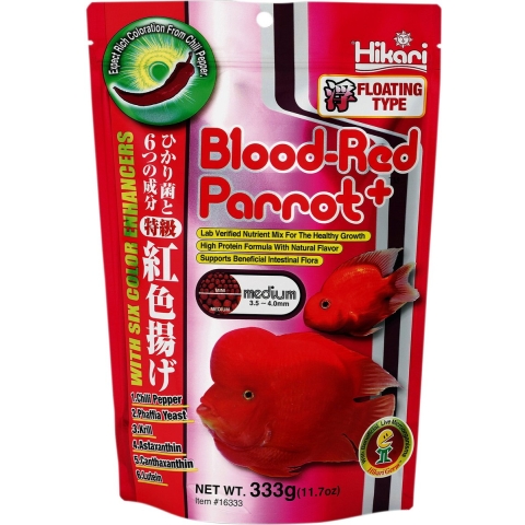 HIK BLOOD-RED PARROT MINI 333 GRAM - Hikari