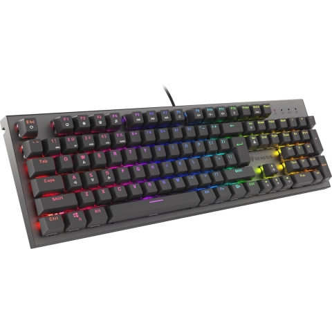 GENESIS NKG-1877 Thor 303 USB Gaming toetsenbord in zwart