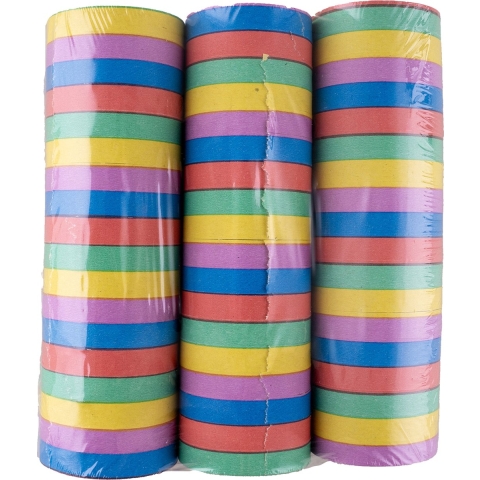 Serpentines - 18x rollen - gekleurd - papier - feestartikelen -