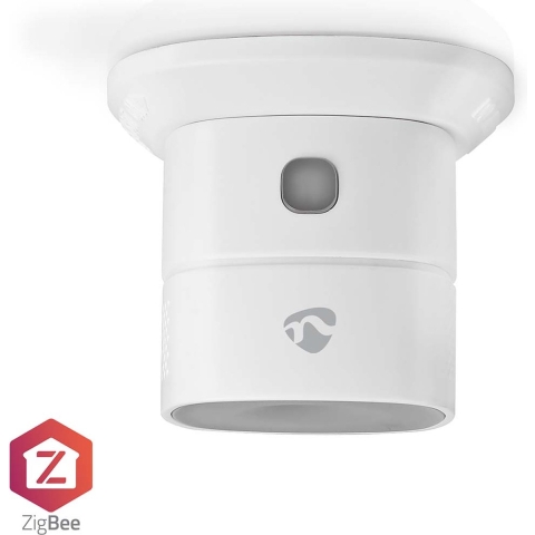 Nedis ZBDCO11WT Smartlife Co Detector Zigbee 3.0 Batterij Gevoed Levenscyclus Sensor: 10 Jaar En 50291 Android / Ios Met Testknop 85 Db Wit