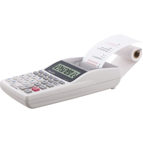 Citizen SH-EL1611V Calculator Sharp EL1611V Grijs Print