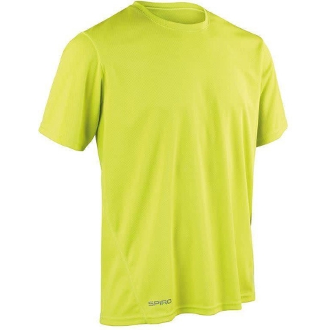 Spiro RT253M Men´s Quick Dry Shirt - Lime - XL