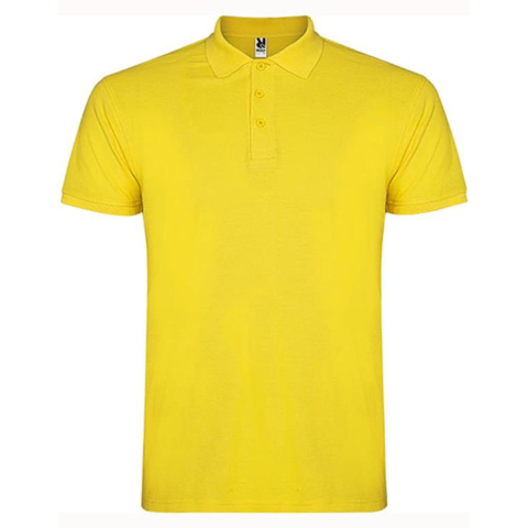 Roly RY6638 Men´s Star Poloshirt - Yellow 03 - L