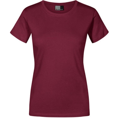 Promodoro E3005 Women´s Premium-T - Burgundy - 3XL