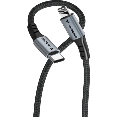 Verbatim Mobiele telefoon Kabel [1x USB-C - 1x Lightning] 1.2 m USB-C, Lightning