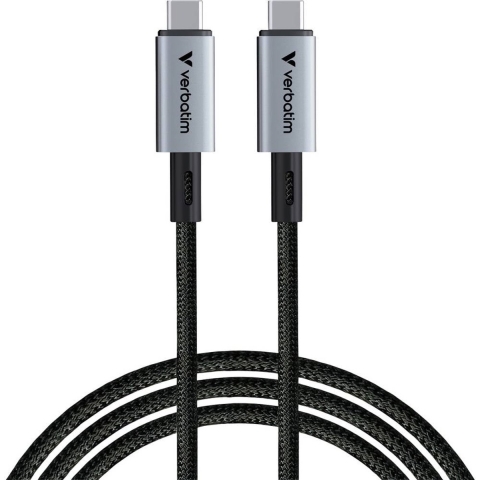 Verbatim Mobiele telefoon Kabel [1x USB 4 stekker - 1x USB 4 stekker] 1.2 m USB-C 4