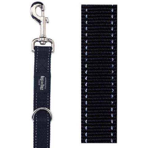 Rogz for dogs lumberjack multipurpose lijn zwart - Default Title