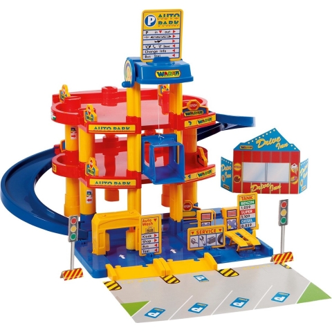 Wader Parkeergarage met 3 Etages 58.5x51x59 cm