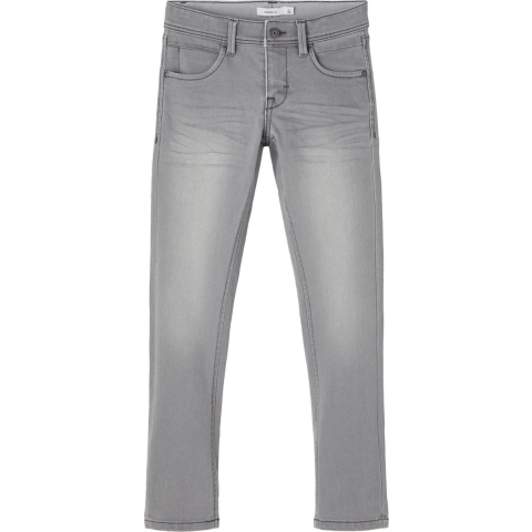Name It Jeans - Noos - NkmSilas - Medium+ Grey Denim - Name It - 11 jaar (146) - Jeans