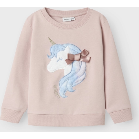Name It Sweatshirt - NmfKisa - Gepolijst Lilac - Name It - 2 jaar (92) - Sweatshirt