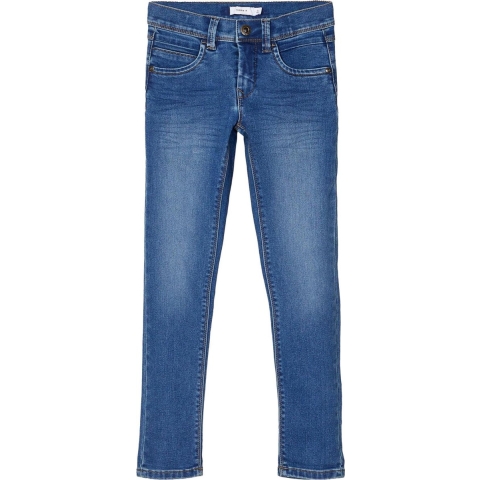 Name It Jeans - NkmSilas - Noos - Medium+ Blue Denim - Name It - 11 jaar (146) - Jeans