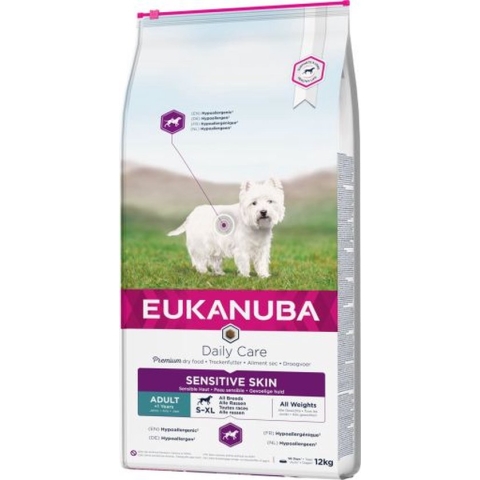 Eukanuba Dog Daily Care Sensitive Skin - 12 KG