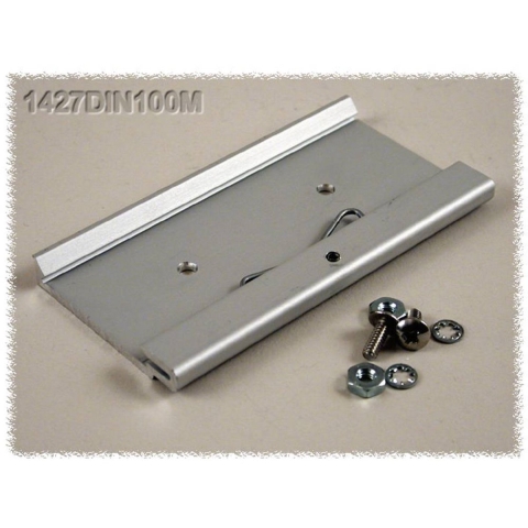 Hammond Electronics 1427DIN100M DIN-clip Voor DIN-rail montage 1 stuk(s)
