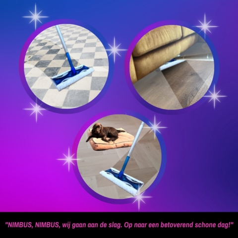 3x NIMBUS Magic Vloerdoekjes Navulling 40 stuks