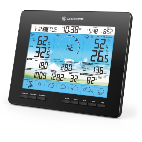 BRESSER extra / vervangend basisstation voor 7003210 6-daags 4CAST weerstation