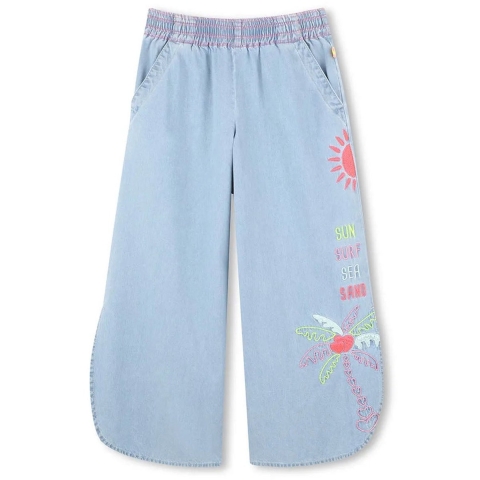 Billieblush Broek - Bleekmiddel - Billieblush - 4 jaar (104) - Broeken - Katoen