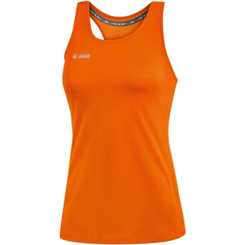 JAKO 6075D Tanktop Run 2.0 Dames - Fluo Oranje - 40