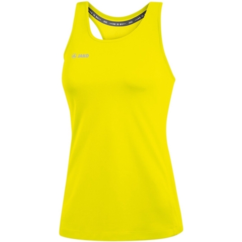 JAKO 6075D Tanktop Run 2.0 Dames - Fluogeel - 36