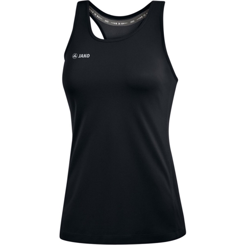 JAKO 6075D Tanktop Run 2.0 Dames - Zwart - 34