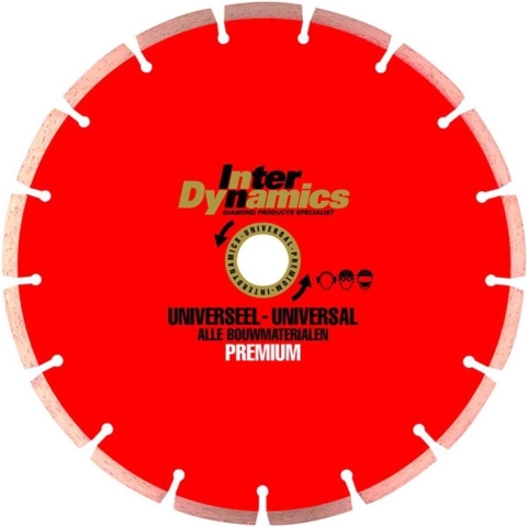 Inter Dynamics Diamantzaag Universeel Premium 300x30mm - 404302