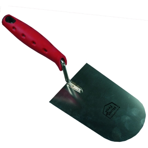 Melkmeisje Stukadoorstroffel RVS rond, 2K-softgrip - MM609180