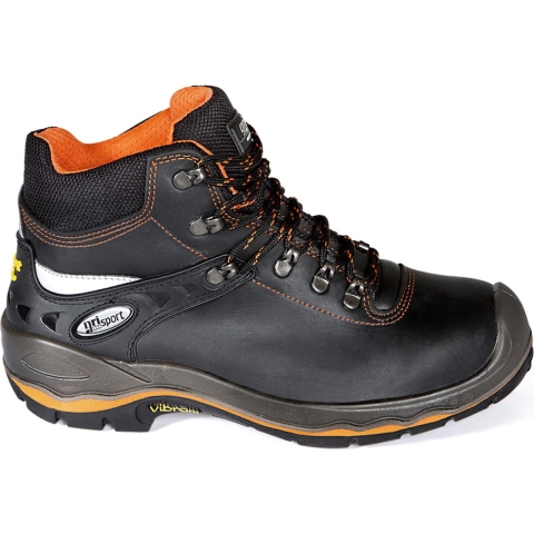 Grisport Safety 72003 L / 33456 Hoog S3 Zwart - Maat 39 - 11.049.039.39